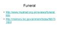 Funeral PowerPoint PPT Presentation
