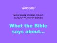 What the Bible says aboutTIME PowerPoint PPT Presentation
