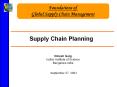 Supply Chain Planning PowerPoint PPT Presentation