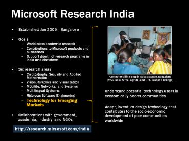 Microsoft Research India