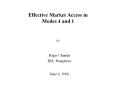 Effective Market Access in Modes 4 and 1   by PowerPoint PPT Presentation