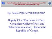 Egr. Prosper PANUMPABI MULUMBA