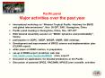 Pacific panel Major activities over the past year PowerPoint PPT Presentation