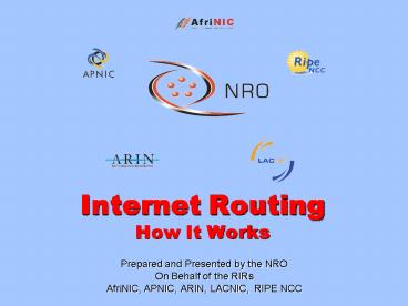 Internet Routing How It Works