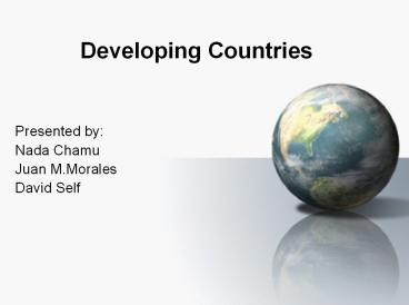 Developing Countries