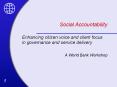 Social Accountability PowerPoint PPT Presentation