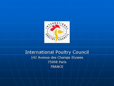 International Poultry Council