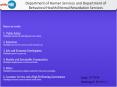 Department%20of%20Human%20Services%20and%20Department%20of%20Behavioral%20Health/Mental%20Retardation%20Services PowerPoint PPT Presentation