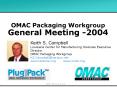 OMAC Packaging Workgroup General Meeting 2004 PowerPoint PPT Presentation