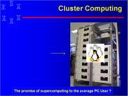 Cluster Computing