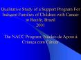 Qualitative Study of a Support Program For Indigent Families of Children with Cancer in Recife, Braz PowerPoint PPT Presentation
