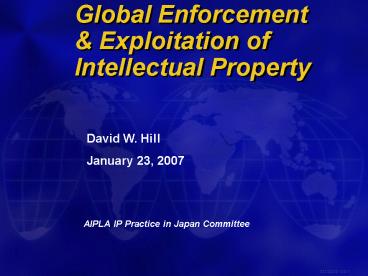 Global Enforcement
