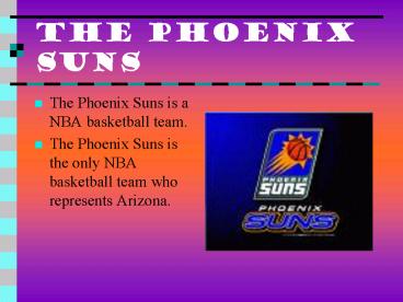 The Phoenix Suns