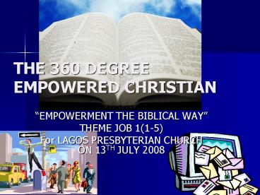 THE 360 DEGREE EMPOWERED CHRISTIAN