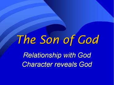 The Son of God