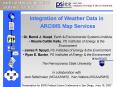 Integration of Weather Data in ARCIMS Map Services PowerPoint PPT Presentation