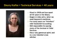 Sherry Huffer Technical Services 40 years PowerPoint PPT Presentation