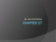 By: Joel and Whitney