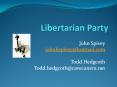 Libertarian Party PowerPoint PPT Presentation