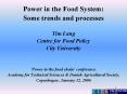 Power in the Food System: PowerPoint PPT Presentation