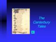 The Canterbury Tales PowerPoint PPT Presentation