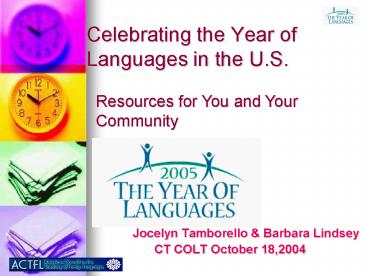 Celebrating the Year of Languages in the U.S.