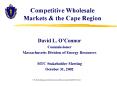 Competitive Wholesale Markets PowerPoint PPT Presentation