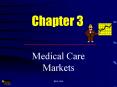 Medical Care Markets PowerPoint PPT Presentation