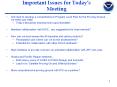 Important Issues for Today PowerPoint PPT Presentation