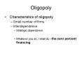 Oligopoly PowerPoint PPT Presentation