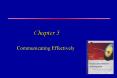 Communicating Effectively PowerPoint PPT Presentation
