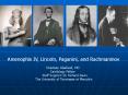 Amenophis IV, Lincoln, Paganini, and Rachmaninov PowerPoint PPT Presentation
