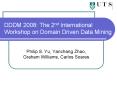 DDDM 2008: The 2nd International Workshop on Domain Driven Data Mining PowerPoint PPT Presentation