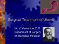 Surgical Treatment of Ulcers PowerPoint PPT Presentation