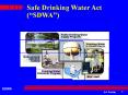 Safe Drinking Water Act ( PowerPoint PPT Presentation