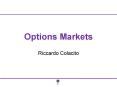 Options Markets PowerPoint PPT Presentation