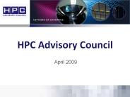 HPC Advisory Council