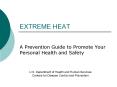 EXTREME HEAT PowerPoint PPT Presentation