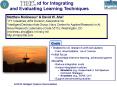 : Testbed for Integrating and Evaluating Learning Techniques PowerPoint PPT Presentation
