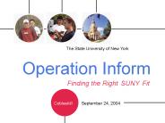 The State University of New York