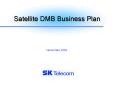 Satellite DMB Business Plan PowerPoint PPT Presentation