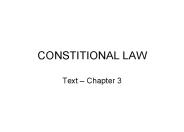 CONSTITIONAL LAW