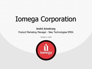 Iomega Corporation