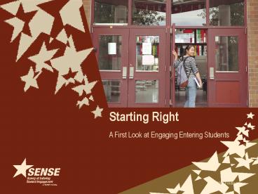 Engaging Community Colleges A First Look