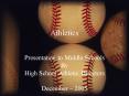 Athletics PowerPoint PPT Presentation