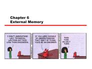Chapter 6 External Memory