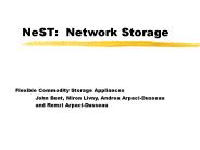 NeST: Network Storage