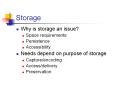 Storage PowerPoint PPT Presentation