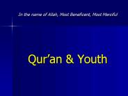 In the name of Allah, Most Beneficent, Most Merciful
