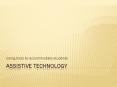 Assistive Technology PowerPoint PPT Presentation